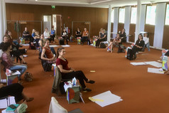 Die Mentees 2020/21 auf einem Netzwerktreffen. (c) Leibniz-Gemeinschaft
