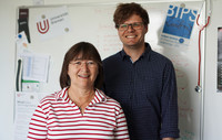 Freude über Bewilligung: Professorin Tanja Schultz von der Universität Bremen und Professor Marvin N. Wright vom BIPS leiten die neue Forschungsgruppe für Künstliche Intelligenz in Bremen. © Kevin Scheck / Universität Bremen