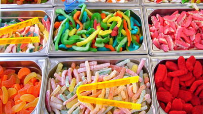 bunte Süßigkeiten