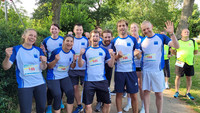 The BIPS team at the 16th Bremen company run for the late shift