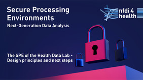 A blue background with a pink castle and the webinar title in white.