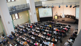 Teilnehmerinnen und Teilnehmer auf dem 5. Symposium des Zukunftsforums Public Health